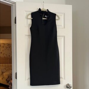 Calvin Klein Black Sleeveless Mini Dress
